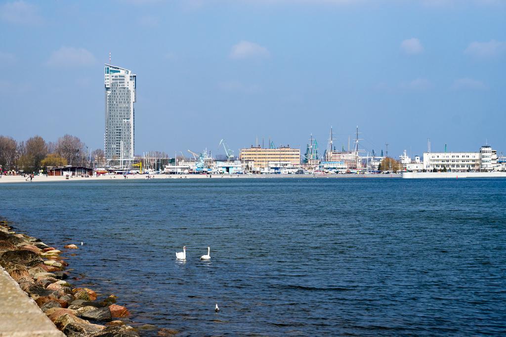 Glob Apartament Sea Towers Gdynia Zimmer foto